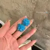 Brincos de Flor de Cristal Vermelho com Contas Novos para Primavera e Verão, Atmosfera Doce, Brincos Clareadores, Brincos de Alta Qualidade Exquisitos