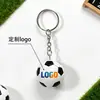 Nueva mochila creativa temática de fútbol con banderas nacionales, llavero de aficionado al fútbol, recuerdo, premio de competición, colgante de regalo