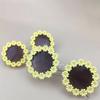 Gafas de sol de girasol nuevas para padres e hijos, flores de margarita, niños y niñas, adulto, foto, lindas, venta al por mayor de fábrica