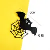 Decoração Especial de Halloween Abóbora de Halloween Morcego Aranha Casa Assombrada Fantasma Decoração de Bolo de Papel Inserção para Bolo