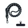 Goma para cordón de teléfono móvil de 10 mm de grosor, cuerda ajustable en diagonal, clip para teléfono móvil, cordón anti-pérdida, cordón para cuello