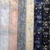 Directo de fábrica nuevo bordado de rama de ciervo de hielo y nieve bordado de ropa para niños tela de encaje de malla bordada tela bordada