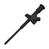 J.30021 * gancho de teste flexível seguro rápido e flexível com conector de segurança de 4 mm