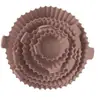 Freidora de Aire Transfronteriza Molde de Silicona para Hornear AirFryerSiliconePot Bandeja Redonda de Silicona para Freidora de Aire