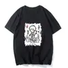 Comercio Exterior Anime Naruto Patrón Sasuke Estampado Casual Camiseta de Manga Corta Top Uchiha Itachi