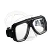 Máscara de Snorkel de Vidro Temperado para Adulto Óculos de Mergulho Material de Silicone Mergulho Livre Máscara Facial à Prova d'Água PVC Armação Grande