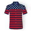 Camisa de Playa Casual Hawaiana de Manga Corta con Estampado 3D para Hombre, Estilo Nuevo, Europeo y Americano, Transfronteriza, Sitio Independiente