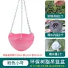 Maceta Chlorophytum para balcón, planta en maceta colgante con gancho, maceta colgante pequeña para suculentas de interior, maceta cesta colgante de plástico