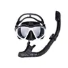 Equipo de Buceo Spot Máscara de Snorkel Sambo Respirador Submarino Gafas de Natación Máscara de Snorkel para Miopía