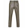 Pantalones rectos de cara brillante para hombre transfronterizos, chaqueta, pantalones de actuación, pantalones a cuadros de actuación en escenario de discoteca europea y americana