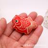 Accesorios de Tela Rellenos de Algodón Serie Roja China de Año Nuevo Muñeco Broche de Dibujos Animados Accesorios Estéreo Calcetines de Bebé Decoraciones