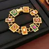 Brincos de Prata Vintage Flor Stud Brincos Colar Corrente de Suéter Versátil Retrô Acessório Requintado de Alta Qualidade