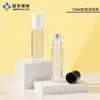En Stock Directo Botella Roll-On Redonda Esmerilada 15ml Botella de Vidrio Transparente Botella para Perfume Aceite Esencial Botella Roll-On para Masajes Cosméticos 10ml