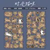 Pegatinas Lindas Miau Miau: Pegatinas de Gatos con Adorables Diseños de Dibujos Animados para Diario DIY, Decoración de Tarjetas y Arte de Collage