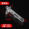Yingsheng Porta-Pratos de Plástico Transparente Suporte Divisório Suporte para Prateleira de Guarda-Roupa Acessórios de Ferragens para Porta-Pratos de Armário de Móveis