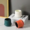 Jarrón de Plástico Creativo Nórdico Decoración para Sala de Estar en Casa Flor Seca Arreglo Floral Resistente a Caídas Cerámica de Imitación Transfronterizo Caliente Jarrón