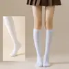 Meias 3/4 transfronteiriças Europa e Estados Unidos meias femininas e meias 3/4 COSPLAY performance meias de dança meias JK de cor sólida japonesa