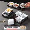 Prato de mesa de melamina Xiangyuan KTV comercial lanches de frutas secas prato de frutas panela quente criativa quatro prato de treliça do palácio