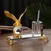Contenedor de bolígrafos con adornos de alta gama 2023 nuevo oficina adornos simples hogar sala de estar decoraciones regalos chinos