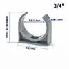 Abrazadera para tubería ppr hebilla de fijación en forma de U abrazadera para tubería de agua clavo hebilla de fijación 16 20 25 32 pata alta 4 puntos 6 puntos