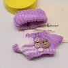 Roupas para Boneca Labubu de 18cm Labubu Sentado Festa Segunda Geração Conjunto de Boneca Pingente Labubu Roupas Substituíveis