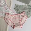 Calcinha Dopamina 2024 Nova Algodão Virilha Desejo Puro Meninas Fofas Cintura Média Shorts Sexy Outono e Inverno