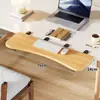 Tablero de Extensión para Hueco de Escritorio de Dormitorio, Escritorio Plegable para Computadora, Soporte para Teclado y Ratón, Estante de Almacenamiento Multifuncional sin Perforaciones