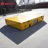 Vehículo Plano Eléctrico Sin Rieles de Transferencia con Cucharón para Hierro y Acero Fundido a Alta Temperatura 40 Toneladas Control Remoto Cruce de Patio de Fábrica Transporte Vehículo Plano Eléctrico