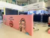 Estructura de Fondo para Eventos de Construcción Stand de Exposición Tela Publicitaria Plan de Evento de Construcción Exhibición Pantalla Alquiler de Estructuras