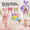 Globos grandes en forma de corazón y mariposa de 46 pulgadas estilo ins de Amazon para San Valentín, Festival Qixi, bodas y cumpleaños