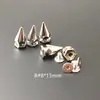 25 cabezas aleación punk pincho DIY remache accesorios material diy Clavo metálico rock Liu Ding