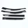 Adecuado para Volvo 25 Ex30 Deflector de Lluvia Tira Brillante de Acero Inoxidable 3D Deflector de Lluvia Accesorios de Decoración Exterior