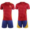 Camisa Euro 2024 Traje de Futebol Alemão Personalizado Nº 19 Yamal Traje da Seleção Extra Grande Plus 4XL