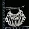 Accesorios de Imán para Refrigerador de la Etnia Miao, Adornos Estilo Chino de Fénix y Mariposa Imitación Plata, Estilo Étnico Miao de Plata de Nicho Pavo Real, Zona Turística de Guizhou