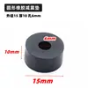 Almohadilla Redonda de Goma Ventilador Aire Acondicionado Amortiguador de Golpes A prueba de Golpes Junta Tornillo Junta Aislante de Sonido Acolchado Goma Amortiguador Bloque de Goma