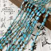 [Ventana de flores góticas] Pulsera de cuentas de cristal con espejo ovalado estilo retro de Phnom Penh hecha a mano