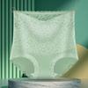Novo 60 Algodão Cintura Alta Renda Barriga Quadril Levantamento Underwear Algodão Feminino Virilha Inferior Respirável Confortável Modelagem Triângulo Shorts