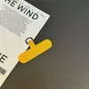 Cordón para Teléfono Móvil Clip de Junta Hebilla en Forma de D Tela de Curado Tarjeta Fija Hebilla de Pegatina de Tarjeta Anillo Colgante de Metal Colgante