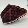 Pantuflas de Tela Hechas a Mano Pantuflas de Algodón Zapatos de Luna de Tacón de Bolsa para Mujer Otoño e Invierno Maternas Suela Gruesa Edad Media y Avanzada Forradas de Vellón Antideslizantes Resistentes al Desgaste