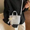 Bolsa Balde Popular Portátil Transfronteiriça para Mulheres, Novo Estilo 2026, Bolsa de Ombro Simples e Estilosa, Bolsa Transversal Super Quente da Moda Este Ano