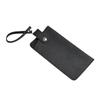 Estuche para Gafas de Cuero PU con Textura de Grano, Portátil, Duradero y Resistente a los Arañazos, Caja Protectora, Bolsa Casual de Negocios para Gafas de Sol y Cosméticos