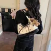 Bolsa de Lona Nueva 2026 para Mujer, Bolsa de Viaje, Bolsa con Lazo, Lindo Bolso de Hombro de Lona, Dulce Bolsa de Mariposas para Mujer