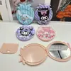 Lindo Peine Espejo Plegable con Forma de Fresa de Kuromi y My Melody, Espejo de Maquillaje Cinnamoroll de Color Macarrón - Premio