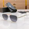 Gafas de Sol de Diseñador de Lujo para Hombres y Mujeres, Gafas de Sol Más Vendidas, Gafas de Sol Cuadradas Retro con Protección UV400 58Y
