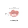 Estilo Japonés Romántico Flor de Cerezo Cerámica Vajilla Plato de Desayuno Plato de Fruta Estilo Occidental Plato de Hueso de Porcelana para Bistec Platos Vinagre Postre