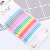 Horquilla para Mujer Corea del Sur Clip Lateral Ins Celebridad de Internet Color Clip de una sola pieza Clip de Caramelo Horquilla para Niña Flequillo Tocado Clip Pequeño