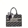Bolsa Tote Bordada Estampada da Moda para Mulheres 2026 Nova Bolsa de Mão Casual para o Dia a Dia Bolsa de Ombro de Grande Capacidade para Mulheres