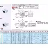 Caja de Rodamiento Lineal Tipo Unidad Deslizante Tipo Lineal Simple Medio Lhbb/Lhbbd8 10 12 16 20 25 30