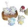 Nuevo Llavero de Encaje Kt Muñeco de Peluche Colgante Llavero de Hellokitty Colgante para Bolso Regalo