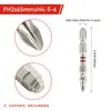 Juego de Brocas de Torque con Anillo Antideslizante de Doble Punta para Destornilladores Eléctricos, Accesorios de Herramientas Manuales para Ferretería Combinación PH2